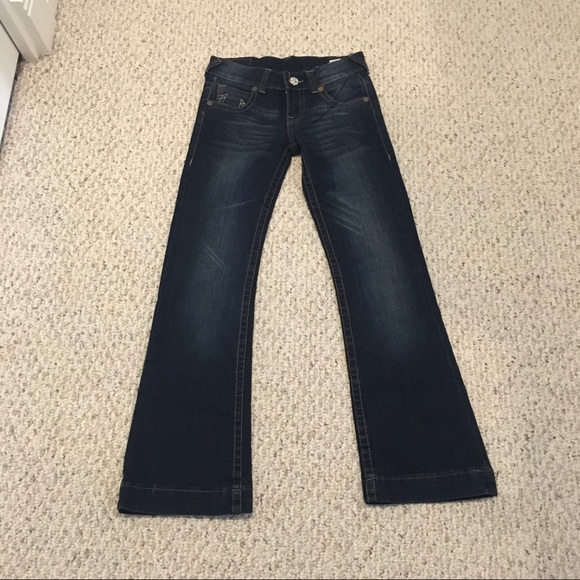 True Religion vintage wash blue jeans in size 10 - Picture 8 of 16